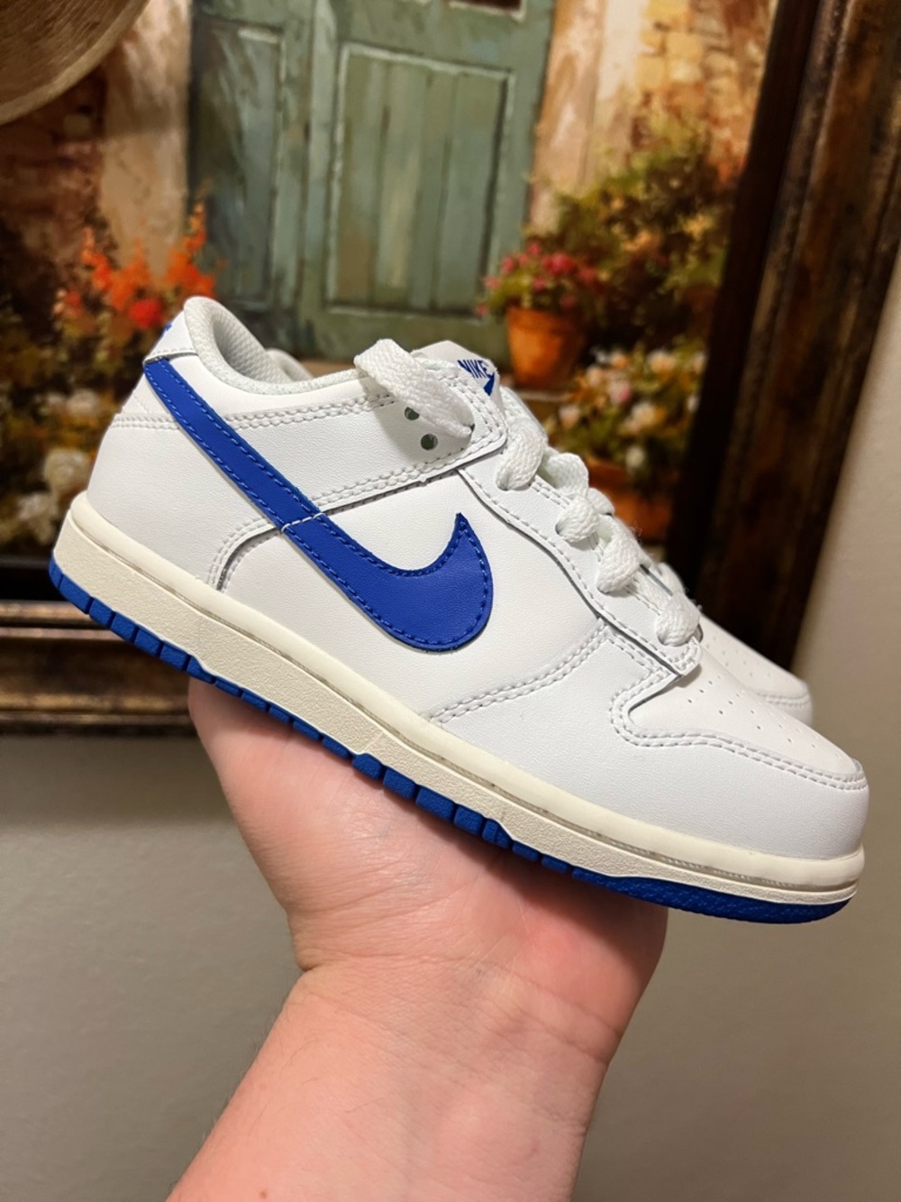 Nike Dunk Low Summit White Hyper Royal 2023 sneakers